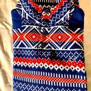 Fleece with buttons